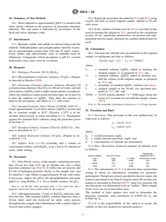 ASTM D512-23 ASTM D512-23 - Standard Test Methods for Chloride Ion In Water - Page 4 preview
