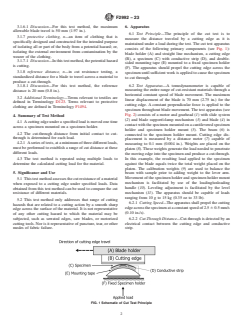 ASTM F2992-23 ASTM F2992-23 - Standard Test Method for Measuring Cut Resistance of Materials Used in Protective Clothing with Tomodynamometer Test Equipment - Page 2 preview