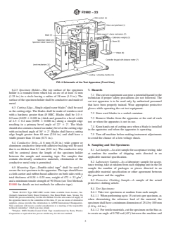 ASTM F2992-23 ASTM F2992-23 - Standard Test Method for Measuring Cut Resistance of Materials Used in Protective Clothing with Tomodynamometer Test Equipment - Page 3 preview