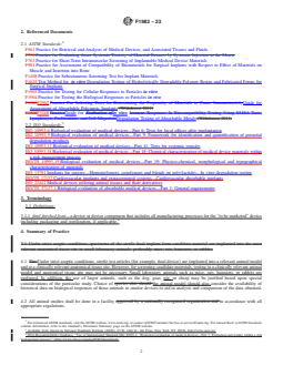 ASTM F1983-23 REDLINE ASTM F1983-23 - Standard Practice for Assessment of Selected Tissue Effects of Absorbable Biomaterials for Implant Applications - Page 2 preview