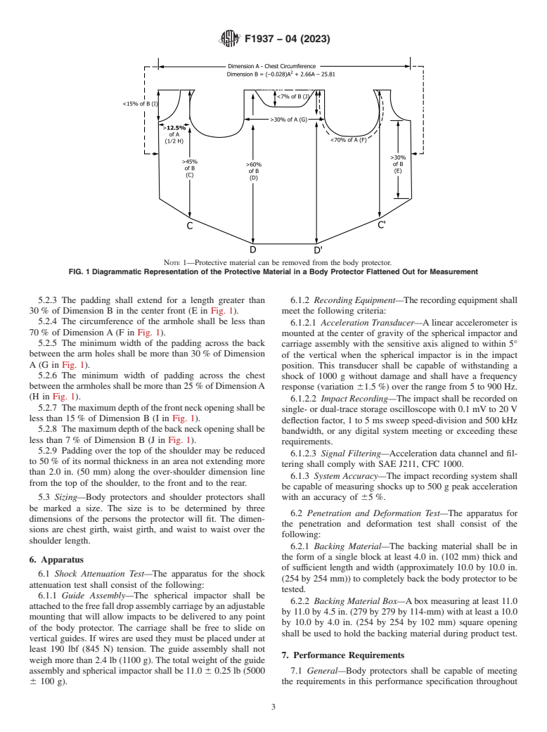 ASTM F1937-04(2023) - Standard Specification for  Body Protectors Used in Horse Sports and Horseback Riding