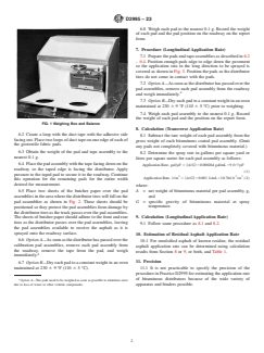 ASTM D2995-23 ASTM D2995-23 - Standard Practice for Estimating Application Rate and Residual Application Rate of Bituminous Distributors - Page 2 preview