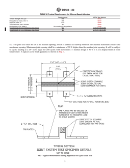 ASTM D8138-23 REDLINE ASTM D8138-23 - Standard Specification for Preformed Silicone Joint Sealing System for Bridges - Page 3 preview