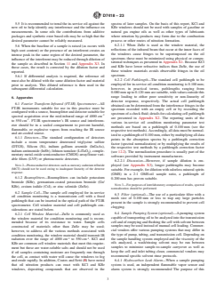 ASTM D7418-23 ASTM D7418-23 - Standard Practice for Set-Up and Operation of Fourier Transform Infrared (FT-IR) Spectrometers for In-Service Oil Condition Monitoring - Page 3 preview