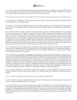 ASTM D7418-23 REDLINE ASTM D7418-23 - Standard Practice for Set-Up and Operation of Fourier Transform Infrared (FT-IR) Spectrometers for In-Service Oil Condition Monitoring - Page 4 preview