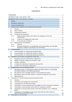 IEC 60704-2-10:2024 EXV - Household and similar electrical appliances - Test code for the determination of airborne acoustical noise - Part 2-10: Particular requirements for ranges, ovens, steam ovens, grills and microwave ovens
Released:3. 09. 2024
Isbn:9782832296776 - Page 4 preview