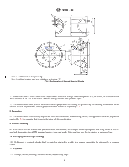 ASTM F2935-23 REDLINE ASTM F2935-23 - Standard Specification for Chocks, Panama, Mooring Cast Steel - Page 4 preview