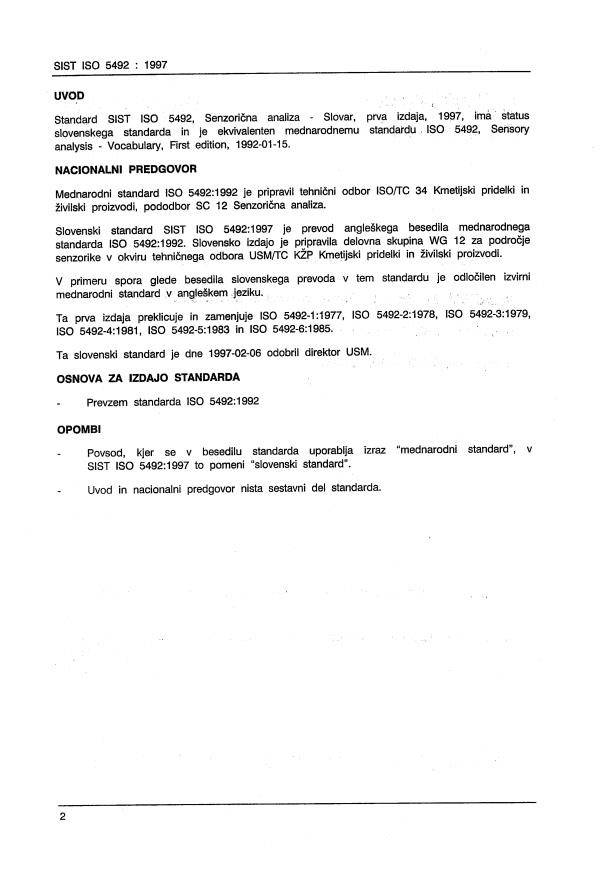 ISO 5492:1992 ISO 5492:1997 - Page 2 preview