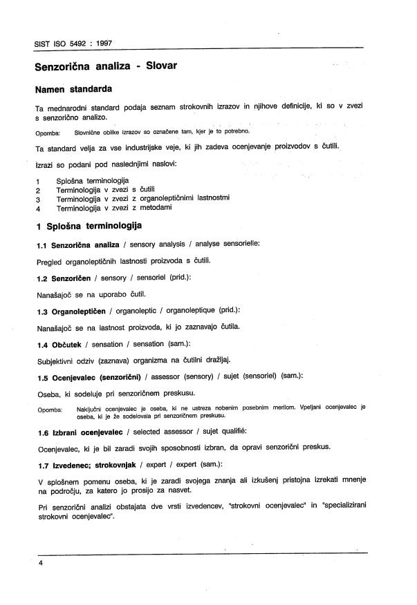 ISO 5492:1992 ISO 5492:1997 - Page 4 preview