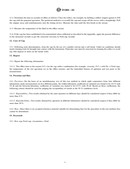 ASTM D1200-23 REDLINE ASTM D1200-23 - Standard Test Method for Viscosity by Ford Viscosity Cup - Page 4 preview