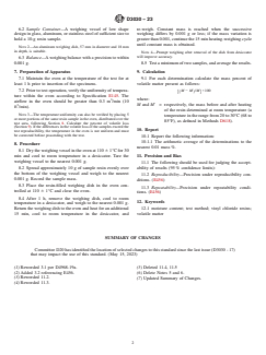 ASTM D3030-23 ASTM D3030-23 - Standard Test Method for Volatile Matter (Including Water) of Vinyl Chloride Resins - Page 2 preview