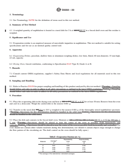 ASTM D2232-23 REDLINE ASTM D2232-23 - Standard Test Method for Evaporating Residue of Naphthalene - Page 2 preview