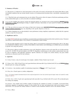 ASTM E1259-23 REDLINE ASTM E1259-23 - Standard Practice for Evaluation of Antimicrobials in Liquid Fuels Boiling Below 390 °C - Page 3 preview