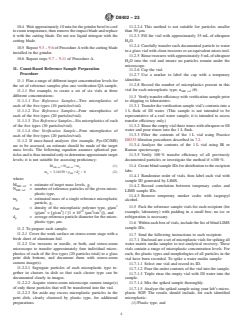 ASTM D8402-23 ASTM D8402-23 - Standard Practice for Development of Microplastic Reference Samples for Calibration and Proficiency Evaluation in All Types of Water Matrices with High to Low Levels of Suspended Solids - Page 4 preview