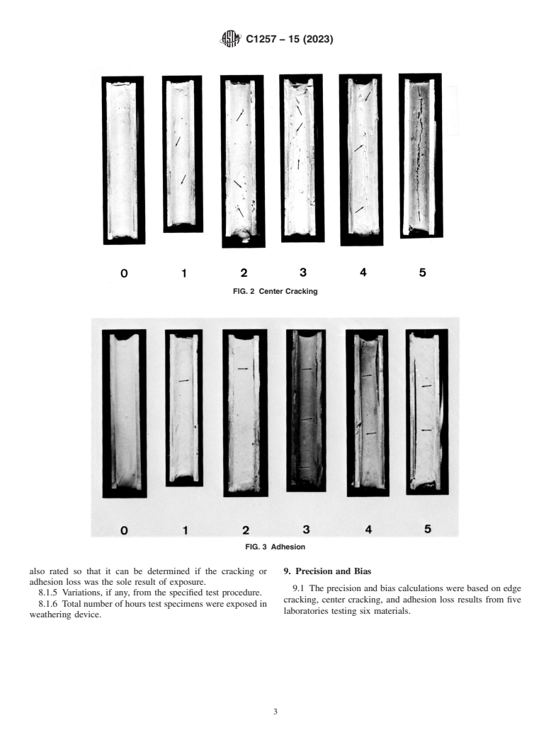 ASTM C1257-15(2023) - Standard Test Method for  Accelerated Weathering of Solvent-Release-Type Sealants