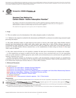 REDLINE ASTM D1510-23 - Standard Test Method for  Carbon Black—Iodine Adsorption Number
