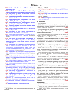 ASTM D6923-23 ASTM D6923-23 - Standard Test Method for Evaluation of Engine Oils in a High Speed, Single-Cylinder Diesel Engine—Caterpillar 1R Test Procedure