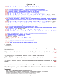 ASTM D6923-23 REDLINE ASTM D6923-23 - Standard Test Method for Evaluation of Engine Oils in a High Speed, Single-Cylinder Diesel Engine—Caterpillar 1R Test Procedure - Page 4 preview