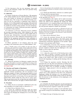 ASTM D3786/D3786M-18(2023) - Standard Test Method for   Bursting Strength of Textile Fabrics—Diaphragm Bursting   Strength Tester Method