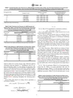 ASTM F628-23 ASTM F628-23 - Standard Specification for Acrylonitrile-Butadiene-Styrene (ABS) Schedule 40 Plastic Drain, Waste, and Vent Pipe With a Cellular Core - Page 3 preview