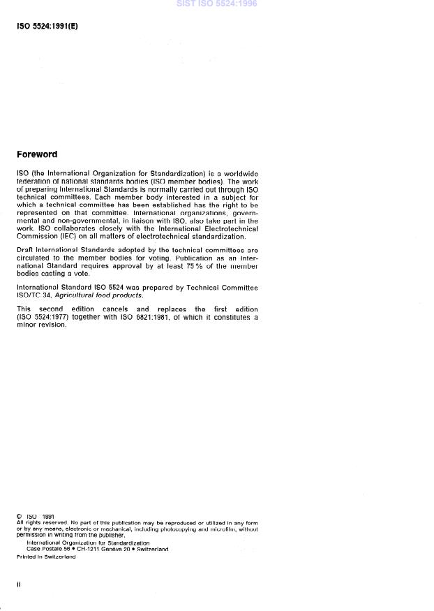 ISO 5524:1991 ISO 5524:1996 - Page 4 preview