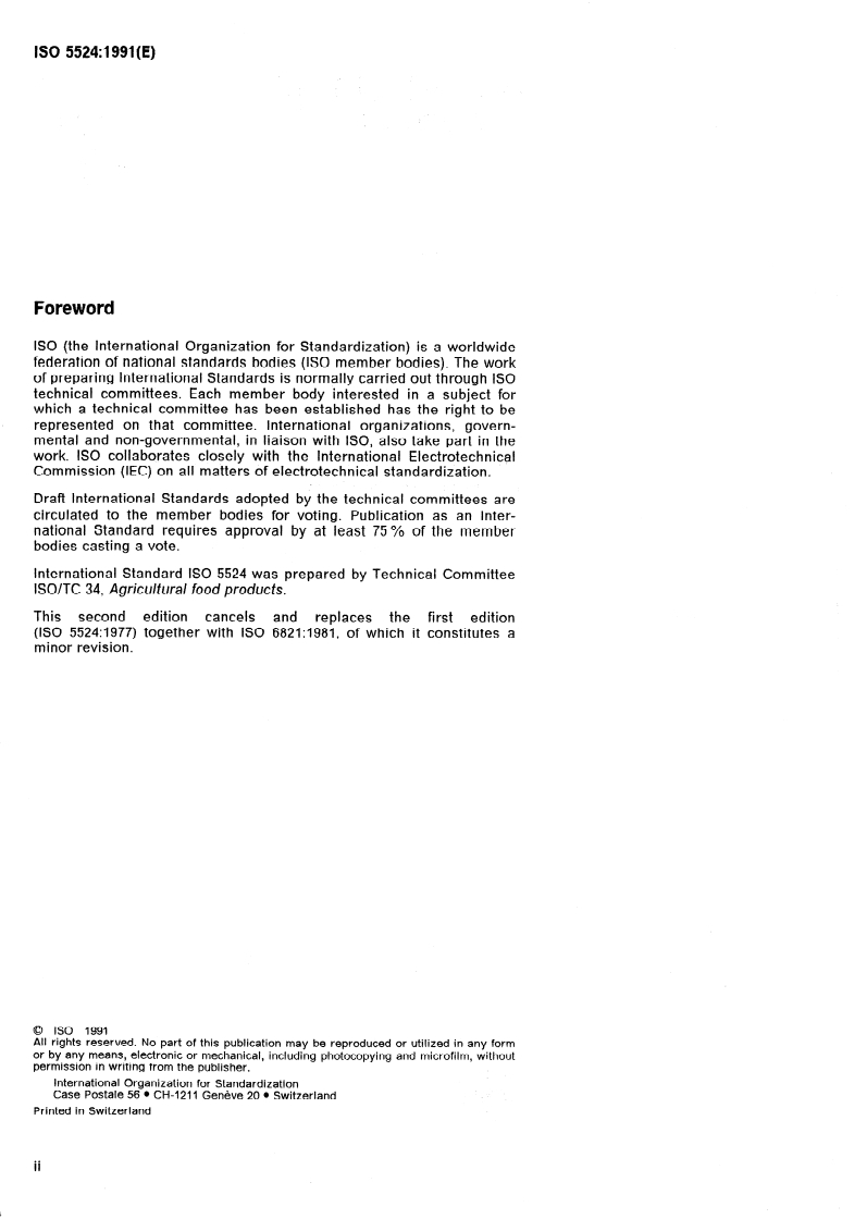 ISO 5524:1991 ISO 5524:1991 - Tomatoes — Guide to cold storage and refrigerated transport
Released:6/27/1991 - Page 2 preview