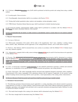 ASTM F1609-23 REDLINE ASTM F1609-23 - Standard Specification for Calcium Phosphate Coatings for Implantable Materials - Page 4 preview