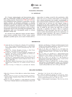 ASTM F1609-23 ASTM F1609-23 - Standard Specification for Calcium Phosphate Coatings for Implantable Materials - Page 4 preview