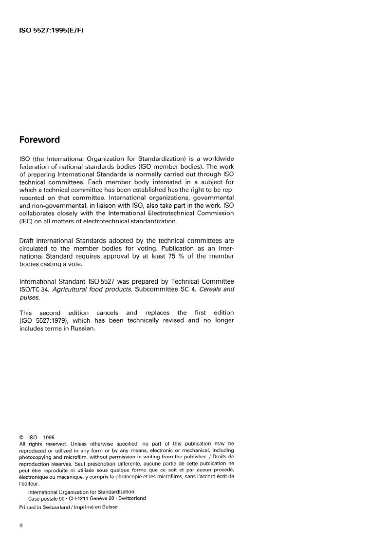 ISO 5527:1995 ISO 5527:1995 - Page 2 preview