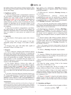 ASTM D5770-23 ASTM D5770-23 - Standard Test Method for Semiquantitative Micro Determination of Acid Number of Lubricating Oils During Oxidation Testing - Page 2 preview