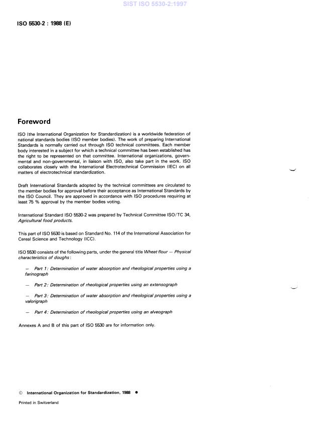ISO 5530-2:1988 ISO 5530-2:1997 - Page 4 preview