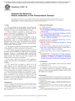 ASTM E1258-23 ASTM E1258-23 - Standard Test Method for Airflow Calibration of Fan Pressurization Devices - Page 1 preview