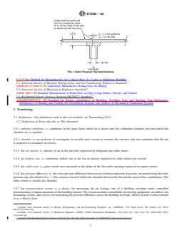 ASTM E1258-23 REDLINE ASTM E1258-23 - Standard Test Method for Airflow Calibration of Fan Pressurization Devices - Page 2 preview