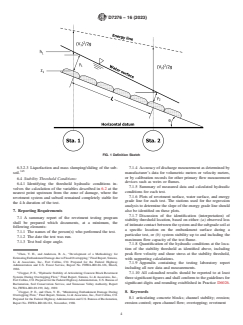 ASTM D7276-16(2023) ASTM D7276-16(2023) - Standard Guide for Analysis and Interpretation of Test Data for Articulating Concrete Block (ACB) Revetment Systems in Open Channel Flow - Page 4 preview