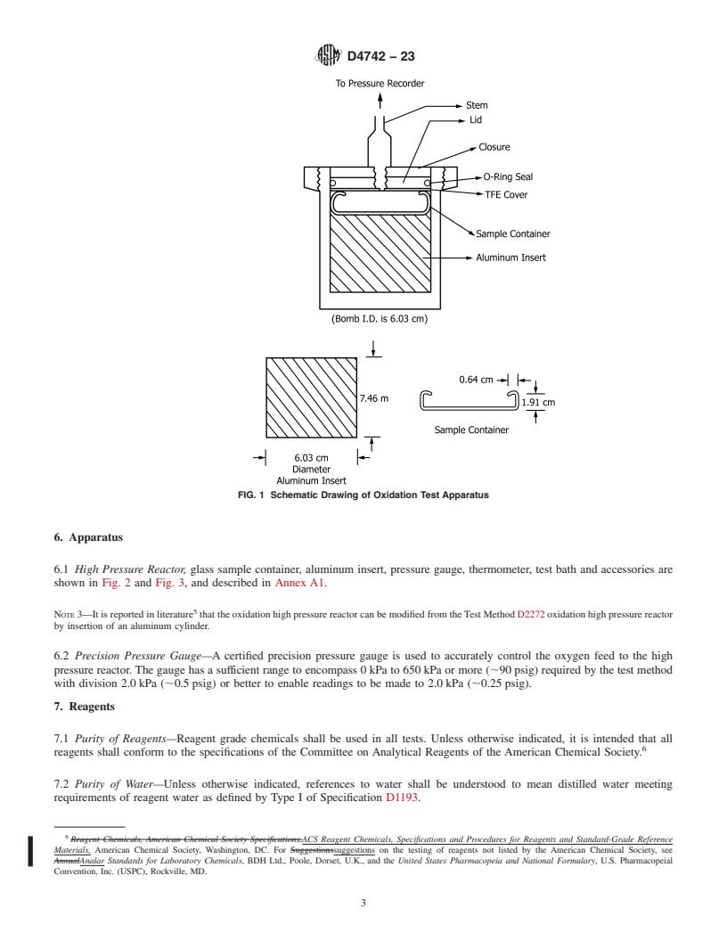 REDLINE ASTM D4742-23 - Standard Test Method for  Oxidation Stability of Gasoline Automotive Engine Oils by Thin-Film   Oxygen Uptake (TFOUT)