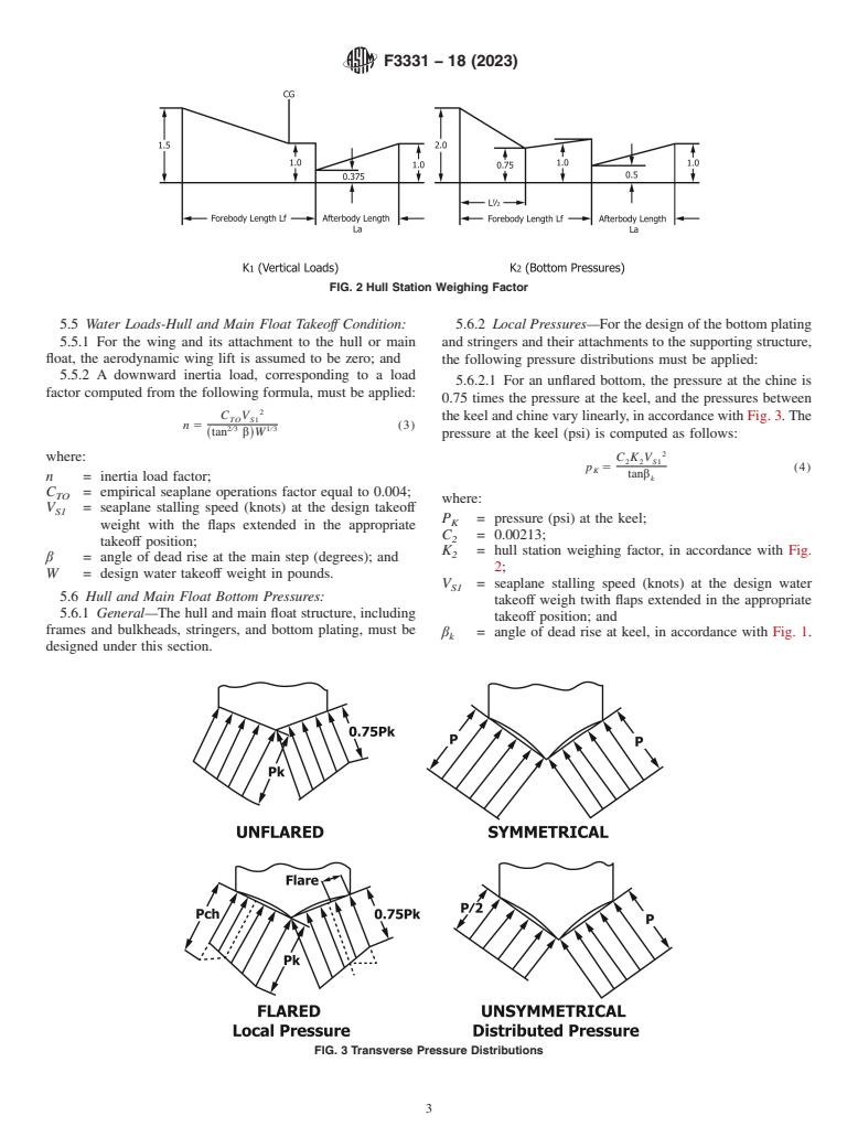 ASTM F3331-18(2023) - Standard Practice for Aircraft Water Loads