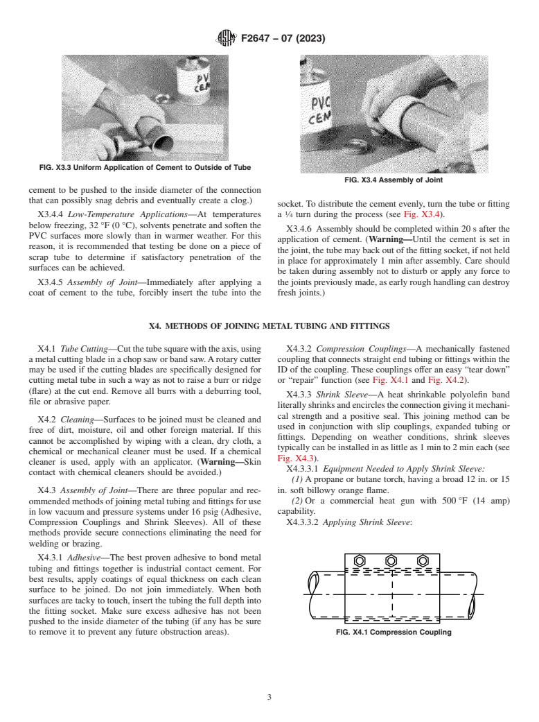 ASTM F2647-07(2023) - Standard Guide for  Approved Methods of Installing a CVS (Central Vacuum System)