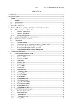 IEC 61158-6-23:2023 - Industrial communication networks - Fieldbus specifications - Part 6-23: Application layer protocol specification - Type 23 elements
Released:3/24/2023 - Page 4 preview