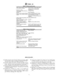 ASTM F3568-23 ASTM F3568-23 - Standard Guide for Medical Qualifications for Suborbital Vehicle Passengers - Page 4 preview