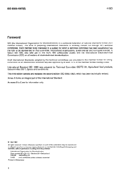 ISO 5560:1997 - Dehydrated garlic (Allium sativum L.) — Specification
Released:7/24/1997 - Page 2 preview