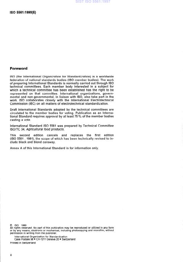 ISO 5561:1990 ISO 5561:1997 - Page 4 preview