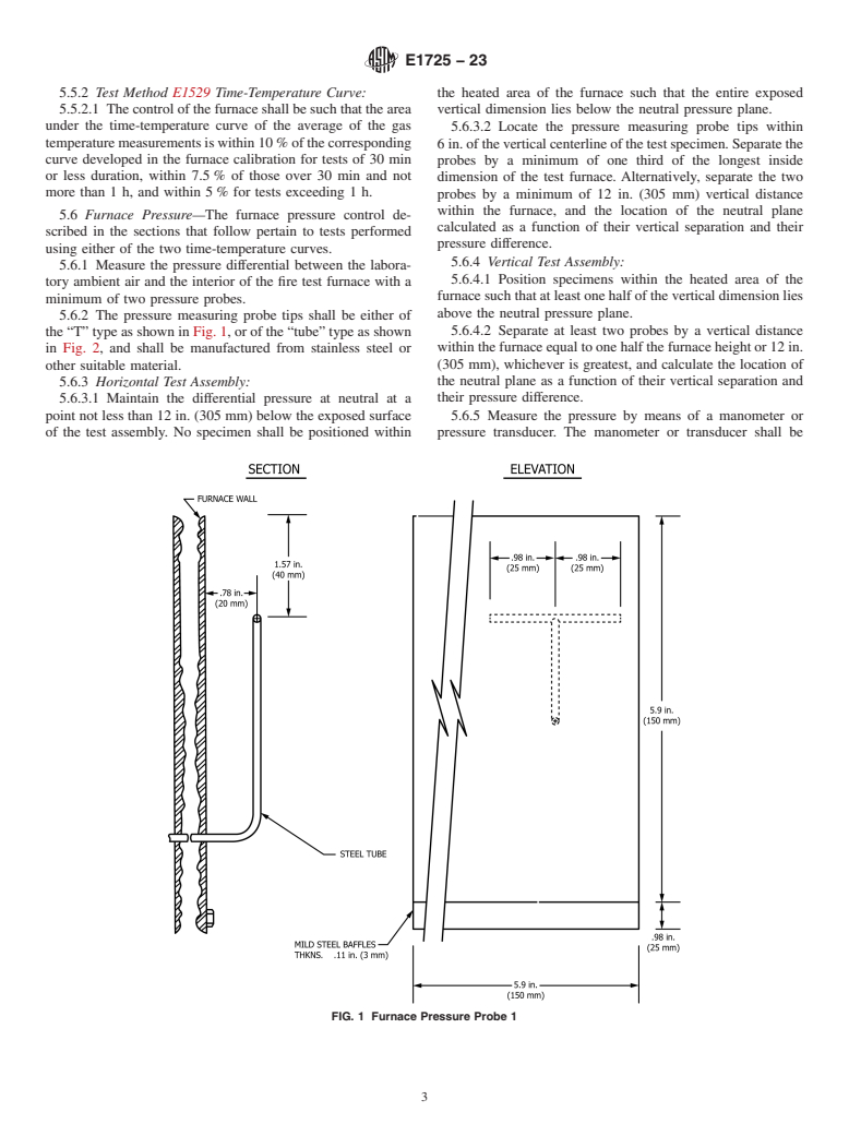 ASTM E1725-23 - Standard Test Methods for  Fire Tests of Fire-Resistive Barrier Systems for Electrical  System Components