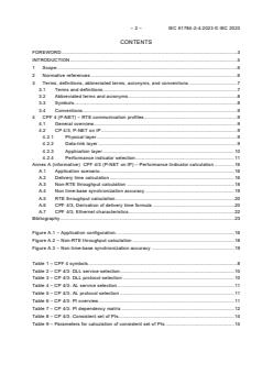 IEC 61784-2-4:2023 - Industrial networks - Profiles - Part 2-4: Additional real-time fieldbus profiles based on ISO/IEC/IEEE 8802-3 - CPF 4
Released:3/30/2023 - Page 4 preview