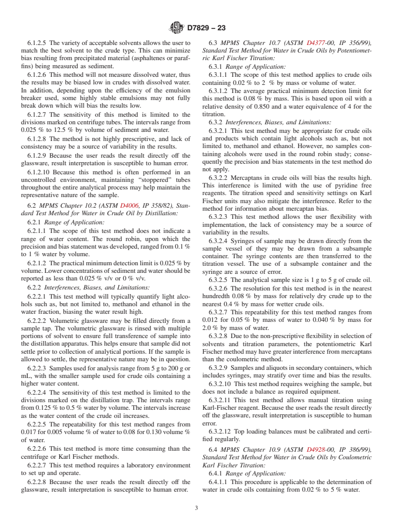 ASTM D7829-23 - Standard Guide for Sediment and Water Determination in Crude Oil