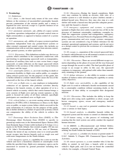 ASTM F3668/F3668M-23 ASTM F3668/F3668M-23 - Standard Guide for Occupant Survivability in Orbital Vehicles - Page 2 preview
