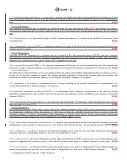 ASTM E3344-23 REDLINE ASTM E3344-23 - Standard Guide for Developing Representative Sediment Background Concentrations at Sediment Sites—Selection of Background Reference Areas