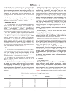 ASTM D8535-23 ASTM D8535-23 - Standard Test Method for Determination of Per- and Polyfluoroalkyl Substances (PFAS) in Soil/Biosolid Matrices by Solvent Extraction, Filtering, and Followed by Liquid Chromatography Tandem Mass Spectrometry (LC/MS/MS) - Page 4 preview