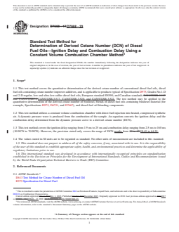 REDLINE ASTM D7668-23 - Standard Test Method for Determination of Derived Cetane Number (DCN) of Diesel Fuel  Oils—Ignition Delay and Combustion Delay Using a Constant Volume  Combustion Chamber Method