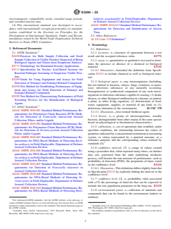 ASTM E3394-23 ASTM E3394-23 - Standard Specification for Field Screening Devices Used for Identification of Biological Agents - Page 2 preview
