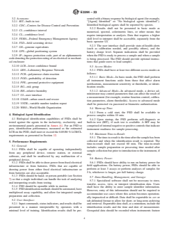 ASTM E3394-23 ASTM E3394-23 - Standard Specification for Field Screening Devices Used for Identification of Biological Agents - Page 4 preview